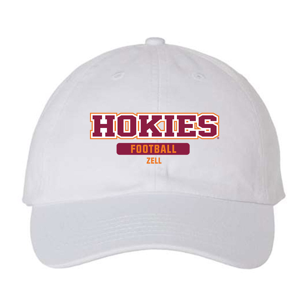 Virginia Tech - NCAA Football : Hudson Zell - Dad Hat-0