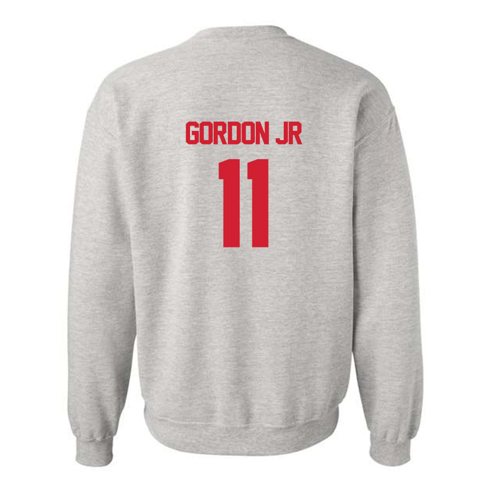 Louisiana - NCAA Football : Brent Gordon jr - Sports Shersey Crewneck Sweatshirt-1