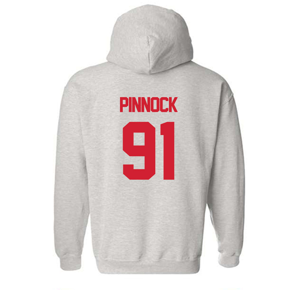 Louisiana - NCAA Football : Jordan Pinnock - Sports Shersey Hooded Sweatshirt-1
