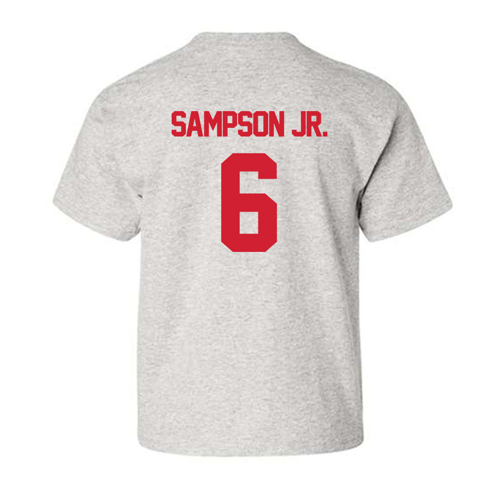 Louisiana - NCAA Football : Shelton Sampson Jr. - Sports Shersey Youth T-Shirt-1