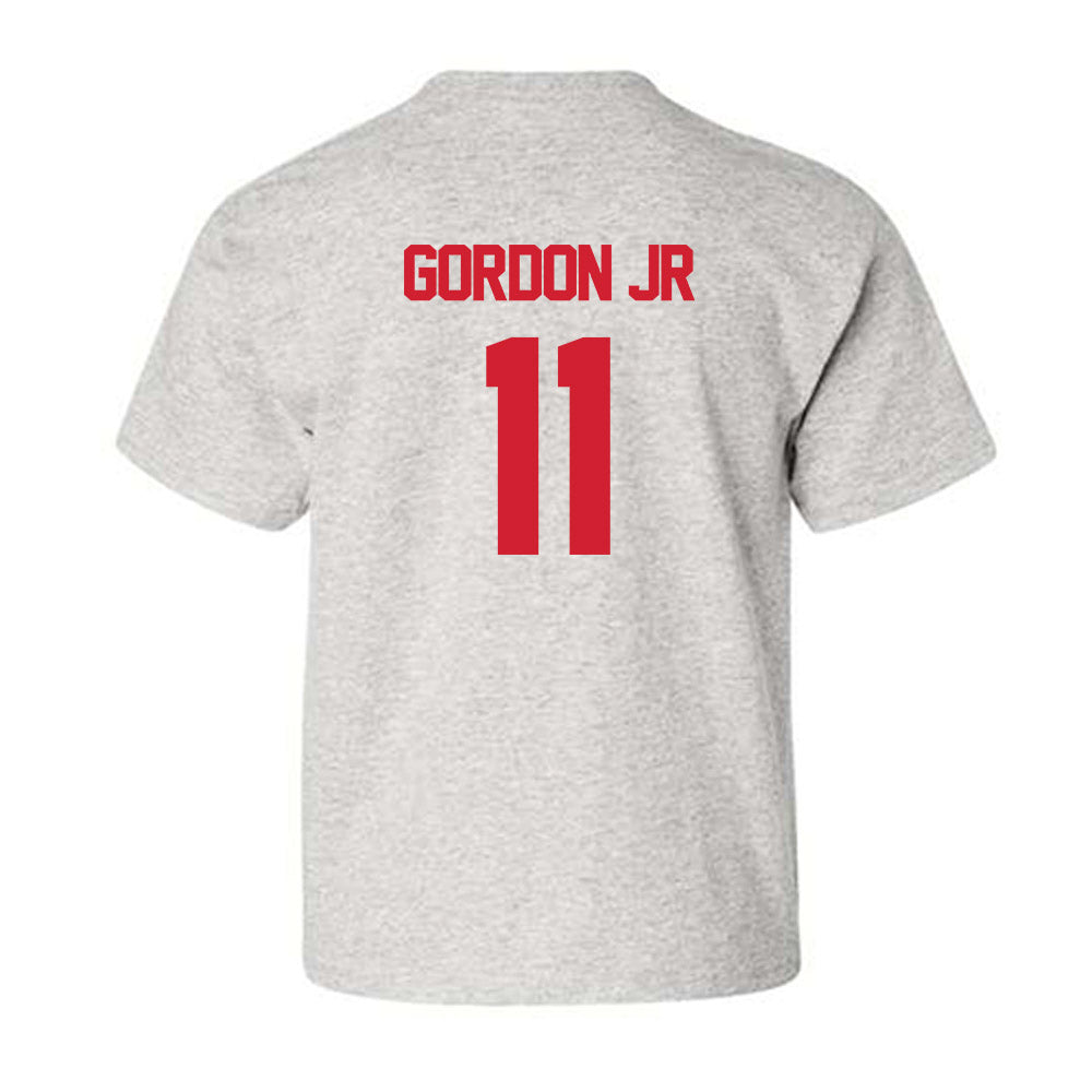 Louisiana - NCAA Football : Brent Gordon jr - Sports Shersey Youth T-Shirt-1