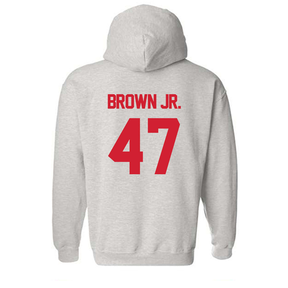 Louisiana - NCAA Football : Maurice Brown Jr. - Sports Shersey Hooded Sweatshirt-1
