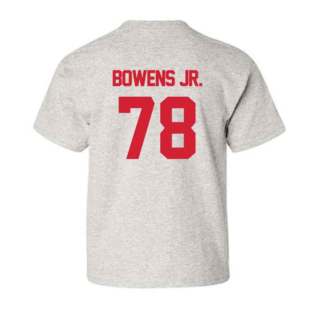 Louisiana - NCAA Football : Michael Bowens Jr. - Sports Shersey Youth T-Shirt-1