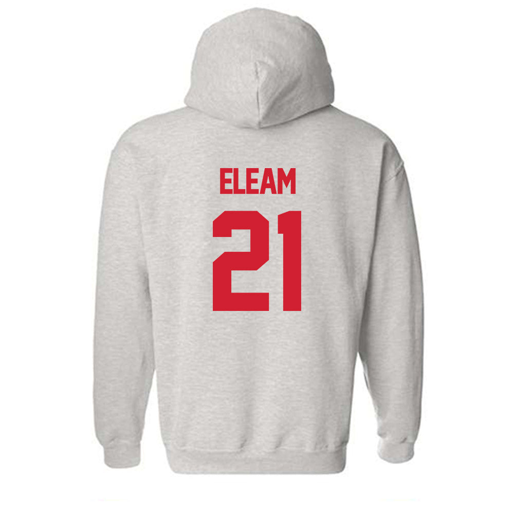 Louisiana - NCAA Football : Maurion Eleam - Sports Shersey Hooded Sweatshirt-1