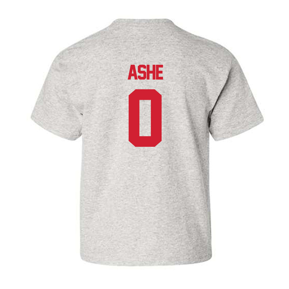 Louisiana - NCAA Football : Priest Ashe - Sports Shersey Youth T-Shirt-1
