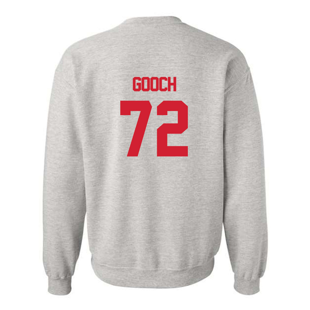 Louisiana - NCAA Football : J'Marion Gooch - Sports Shersey Crewneck Sweatshirt-1