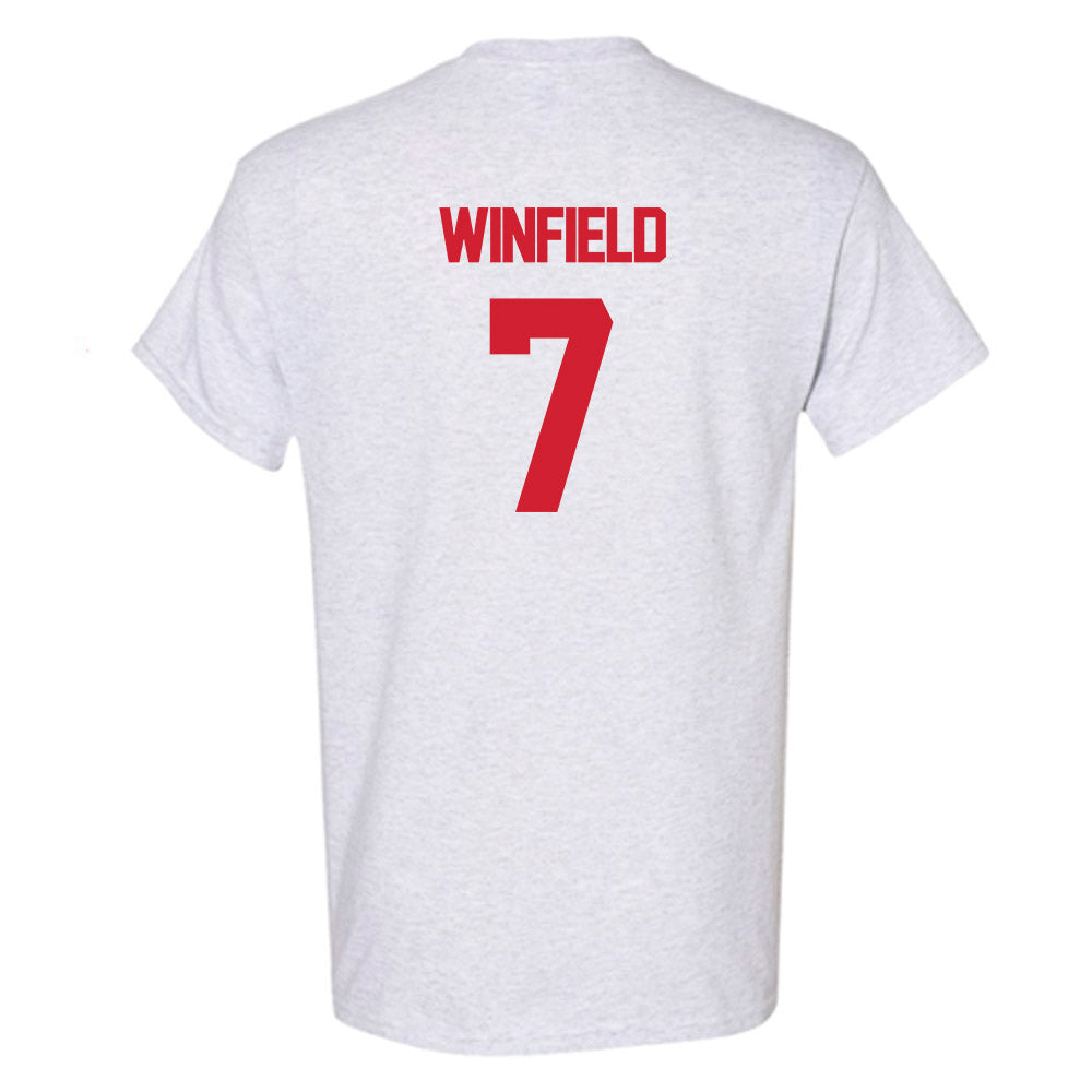 Louisiana - NCAA Football : Lunch Winfield - Sports Shersey T-Shirt-1