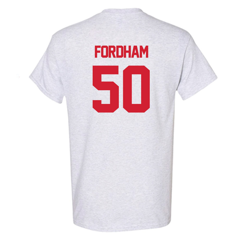 Louisiana - NCAA Football : Cooper Fordham - Sports Shersey T-Shirt-1