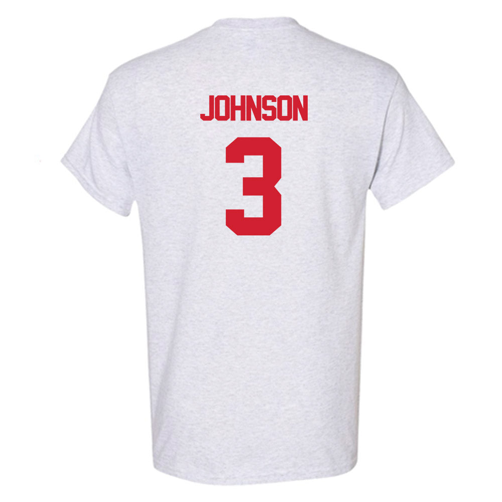 Louisiana - NCAA Football : Micah Johnson - Sports Shersey T-Shirt-1
