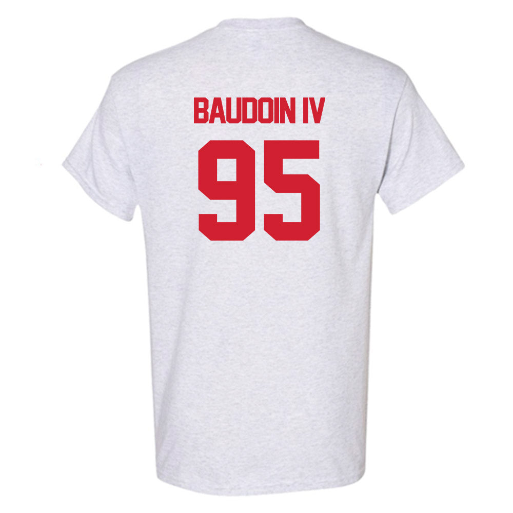 Louisiana - NCAA Football : Maxie Baudoin IV - Sports Shersey T-Shirt-1