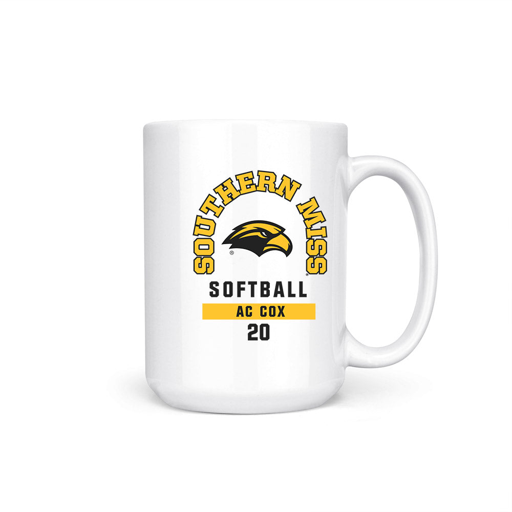 Southern Miss - NCAA Softball : Ac Cox - Coffee Mug-0