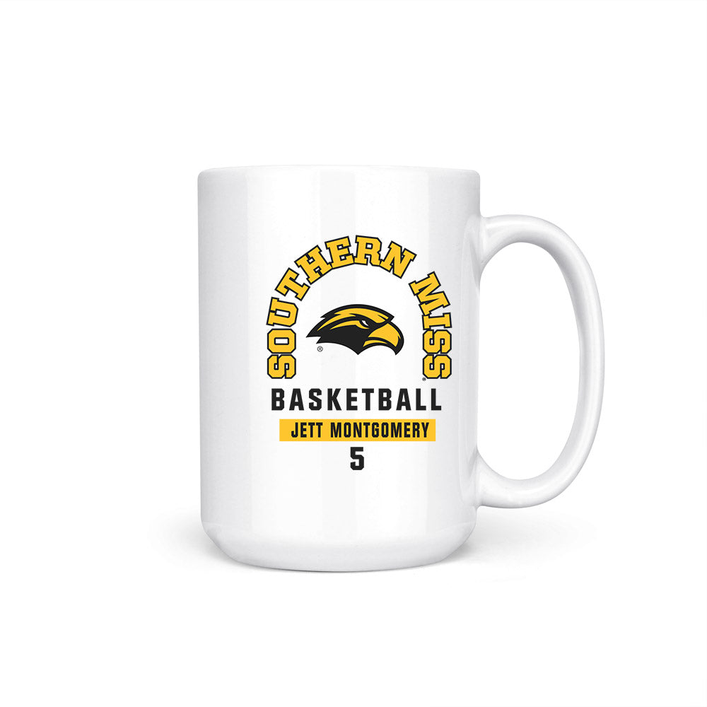 Southern Miss - NCAA Men's Basketball : Jett Montgomery - Coffee Mug-0