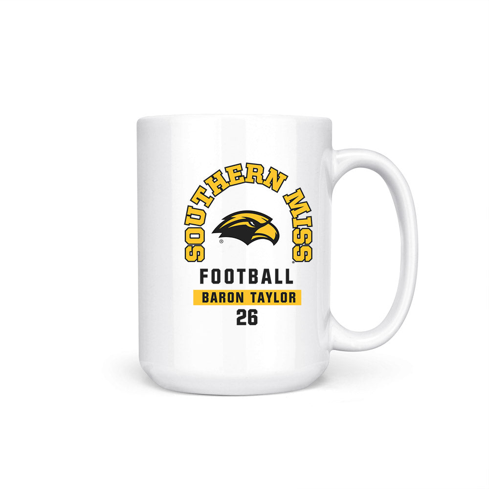 Southern Miss - NCAA Football : Baron Taylor - Coffee Mug-0