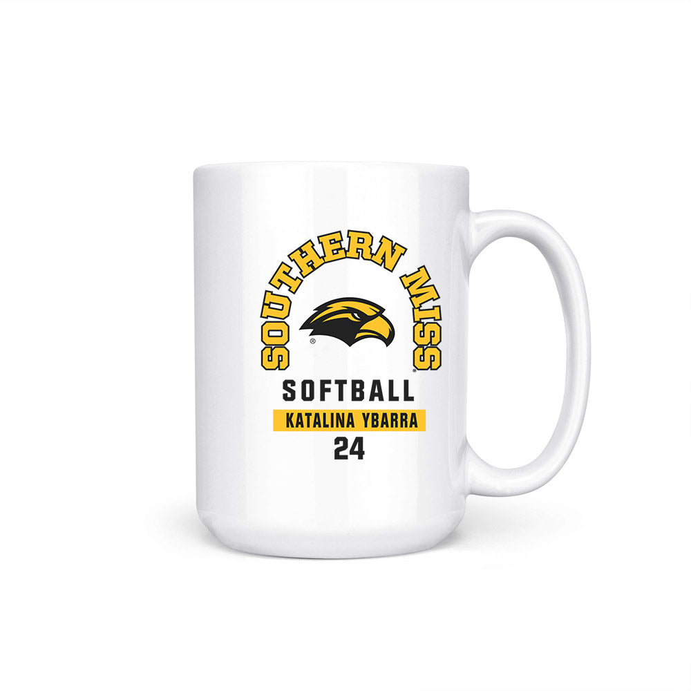 Southern Miss - NCAA Softball : Katalina Ybarra - Coffee Mug-0