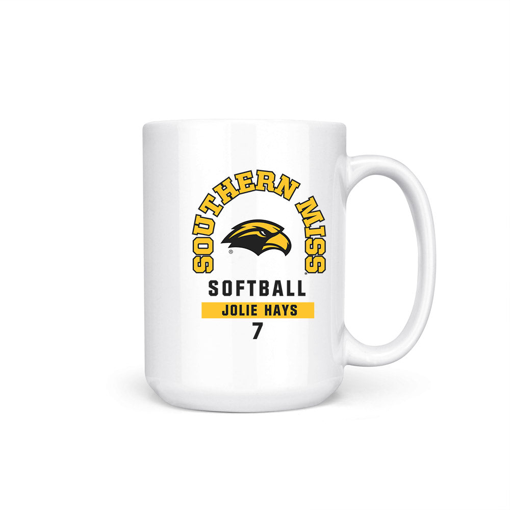 Southern Miss - NCAA Softball : Jolie Hays - Coffee Mug-0
