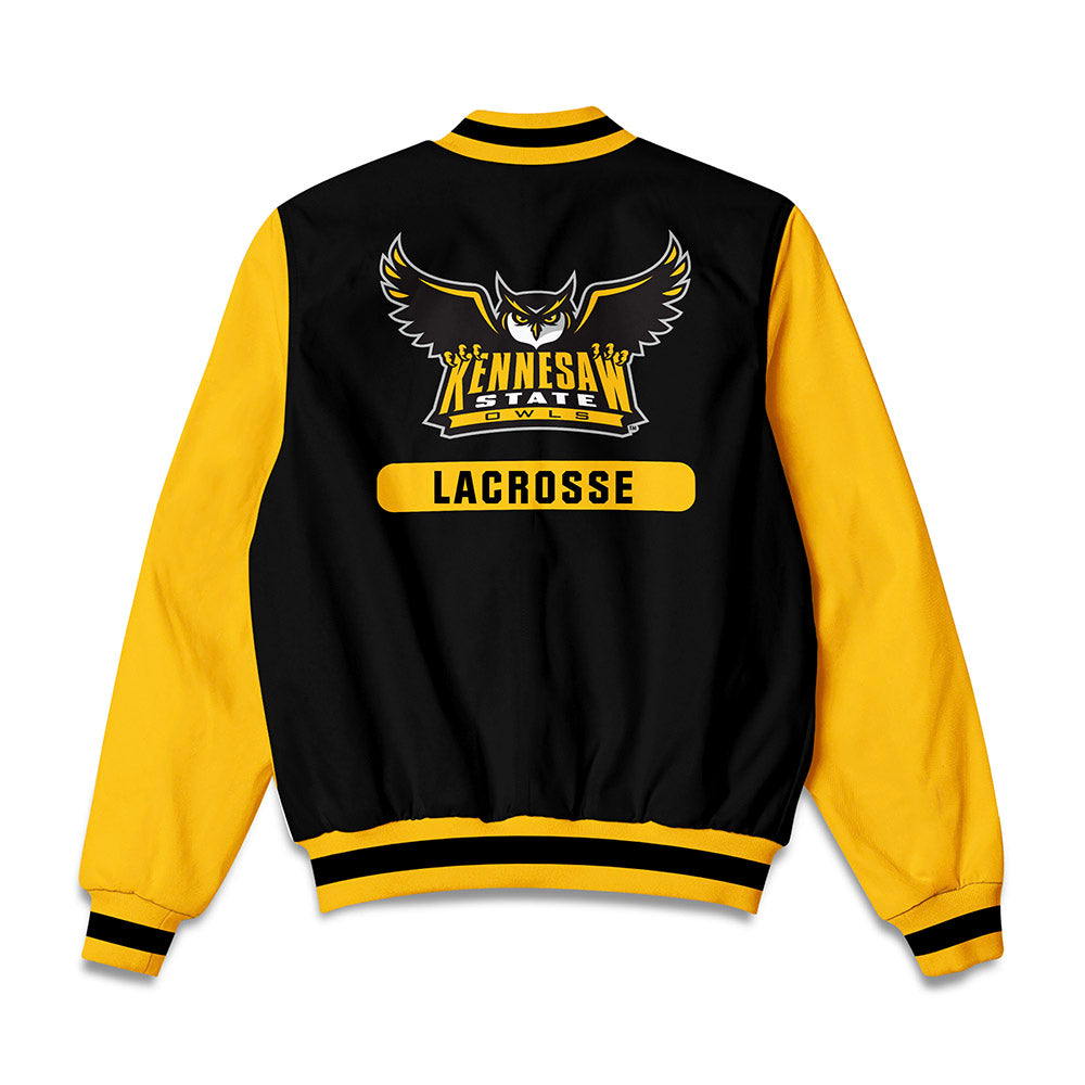 Kennesaw - NCAA Women's Lacrosse : Roxy Surridge - Bomber Jacket-1