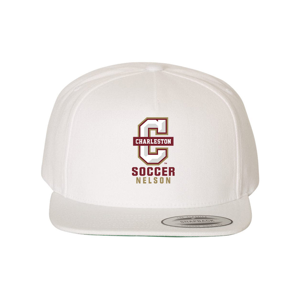 Charleston - NCAA Women's Soccer : chloe nelson - Snapback Hat-0