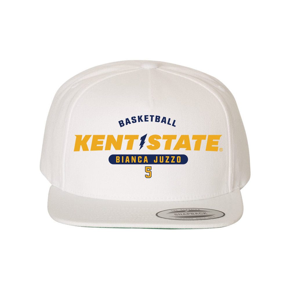 Kent State - NCAA Women's Basketball : Bianca Juzzo - Snapback Hat-0