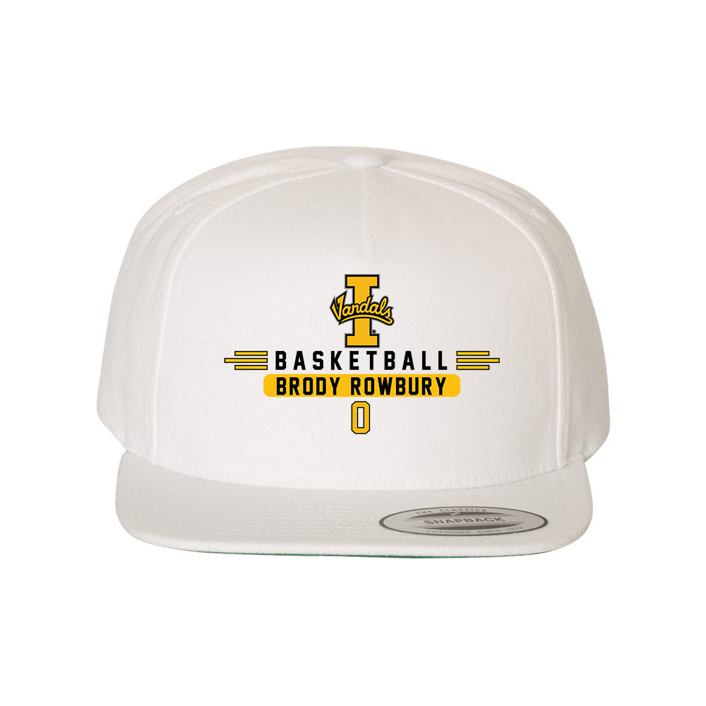 Idaho - NCAA Men's Basketball : Brody Rowbury - Snapback Hat-0