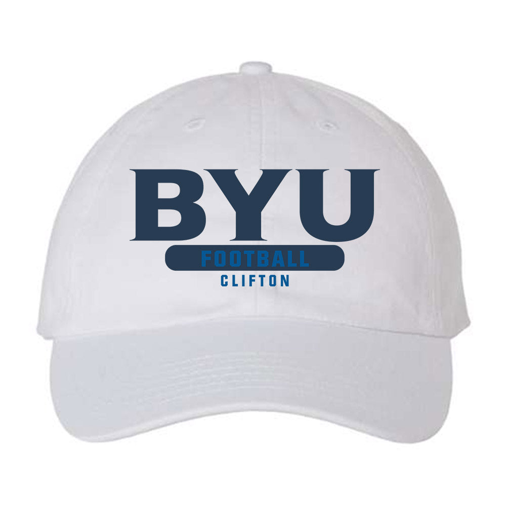 BYU - NCAA Football : Jake Clifton - Dad Hat-0
