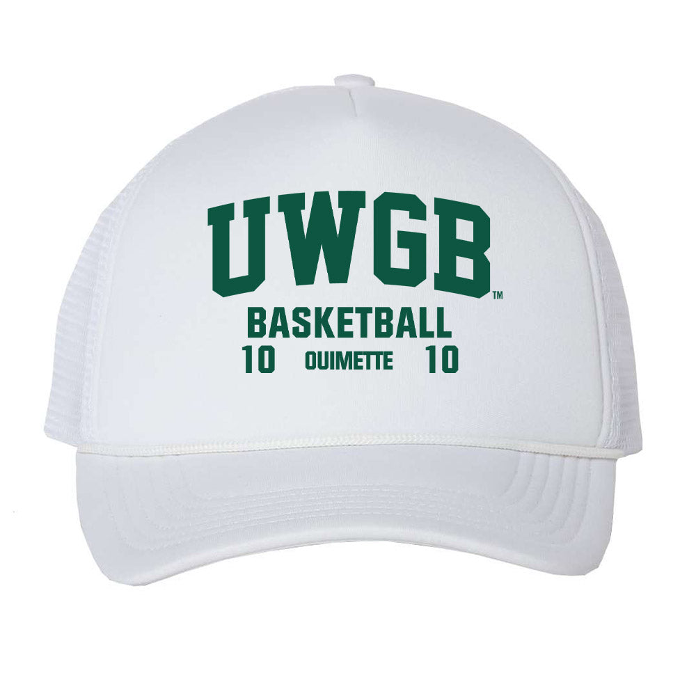 UW Green Bay - NCAA Women's Basketball : Julianna Ouimette - Trucker Hat-0