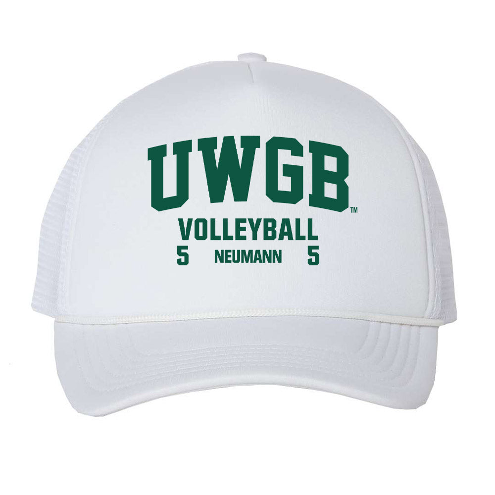 UW Green Bay - NCAA Women's Volleyball : Olivia Neumann - Trucker Hat-0