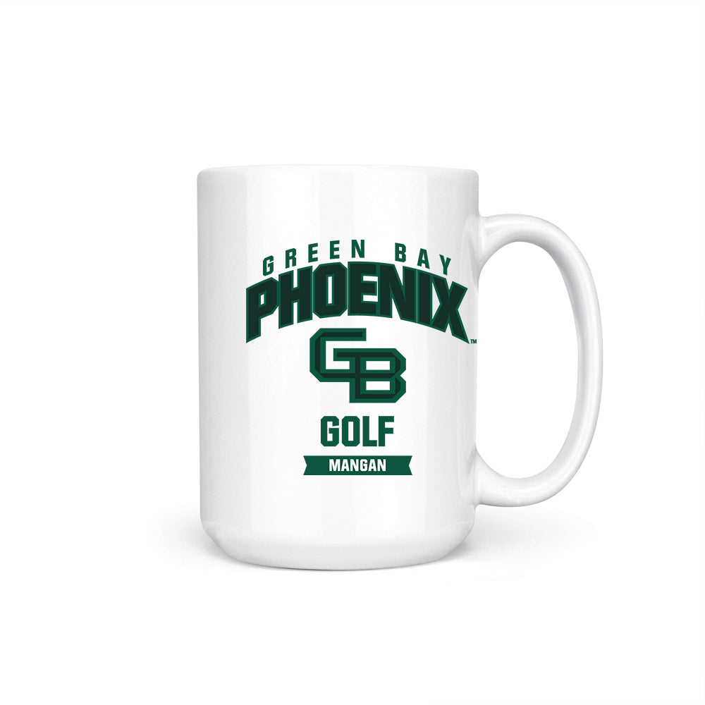 UW Green Bay - NCAA Women's Golf : Pink Mangan - Coffee Mug-0