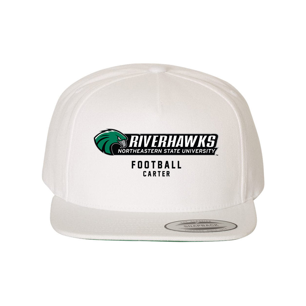 Northeastern State - NCAA Football : Reese Carter - Snapback Hat-0