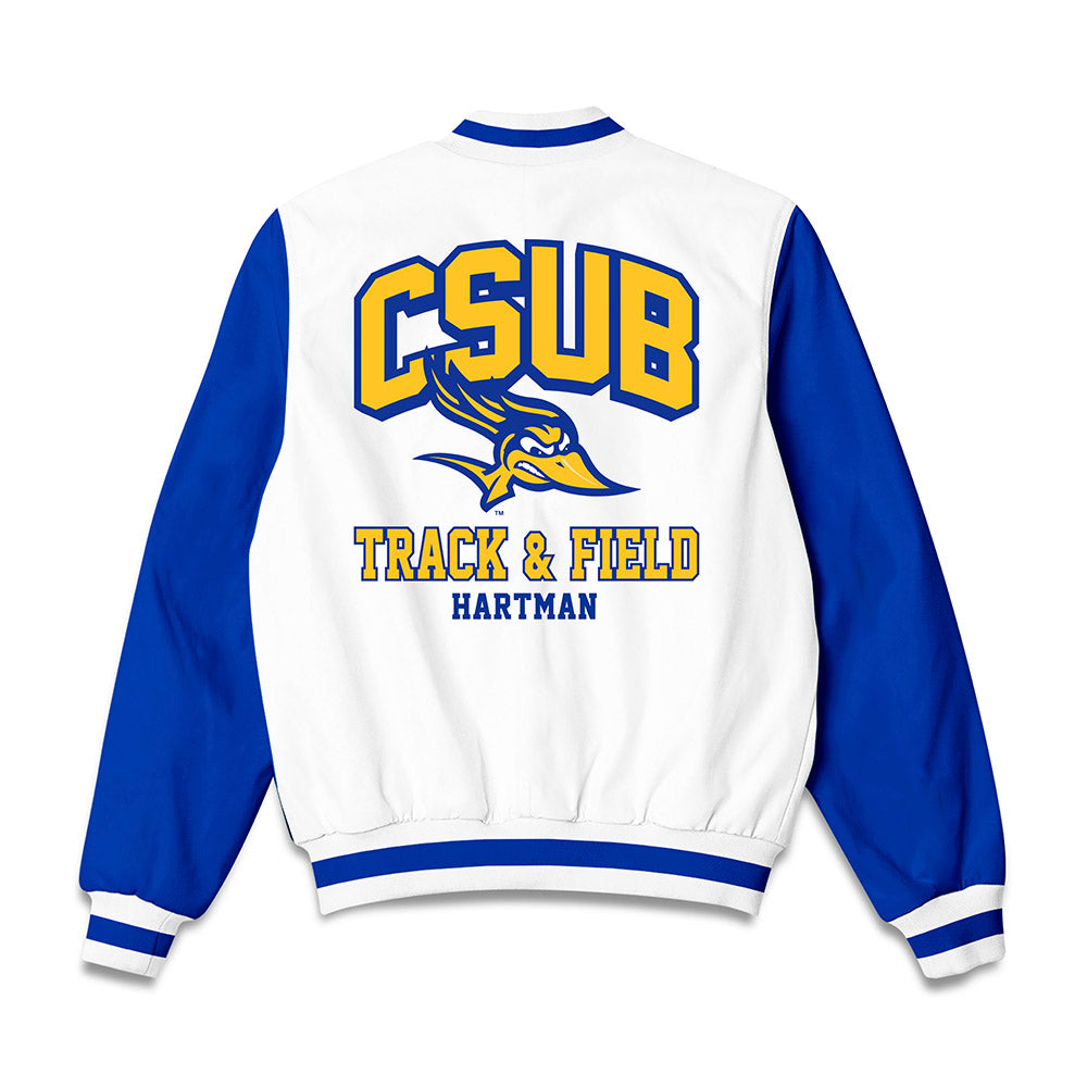 CSU Bakersfield - NCAA Men's Track & Field : Daniel Hartman - Bomber Jacket-1