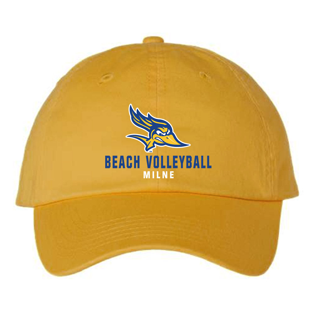 CSU Bakersfield - NCAA Beach Volleyball : Katey Milne - Dad Hat-0