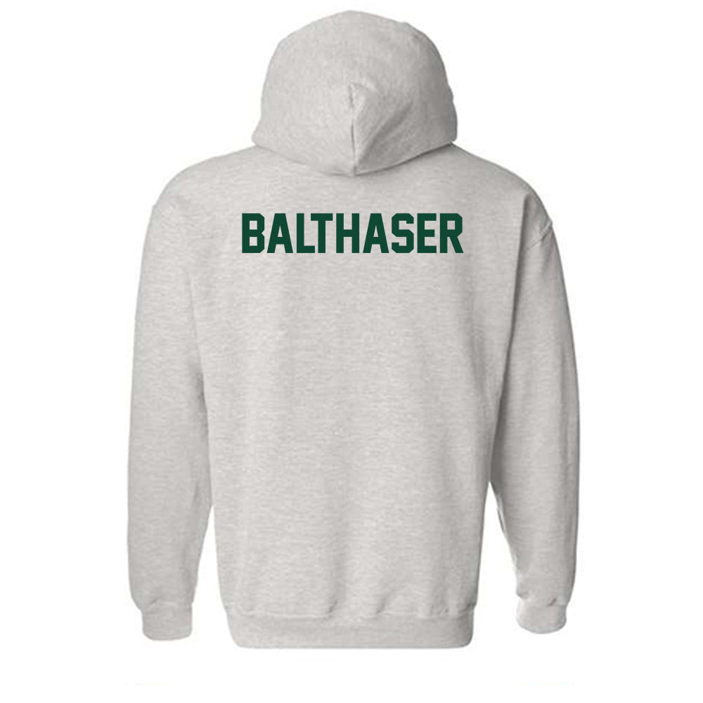Ohio - NCAA Women's Swimming & Diving : Stephanie Balthaser - Classic Shersey Hooded Sweatshirt-1