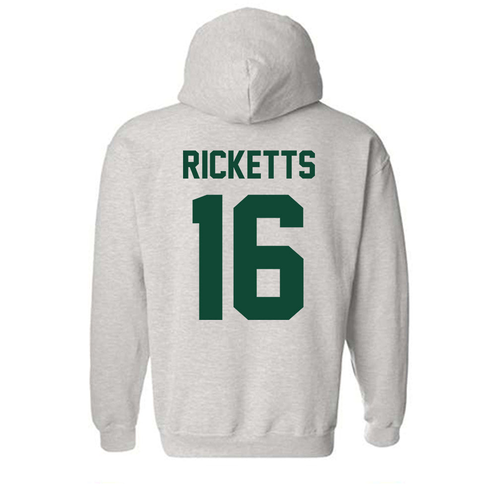 Ohio - NCAA Women's Volleyball : Darbi Ricketts - Classic Shersey Hooded Sweatshirt-1
