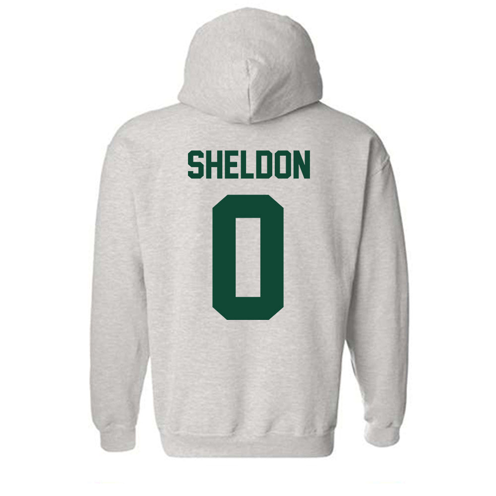 Ohio - NCAA Men's Basketball : Ajay Sheldon - Classic Shersey Hooded Sweatshirt-1