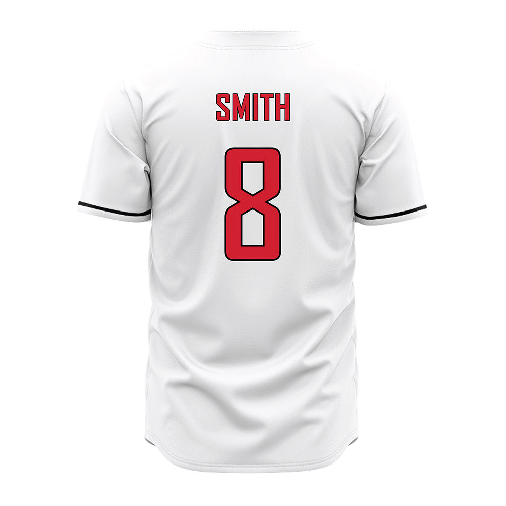 UNLV - NCAA Baseball : Kevin Smith - White Jersey-1