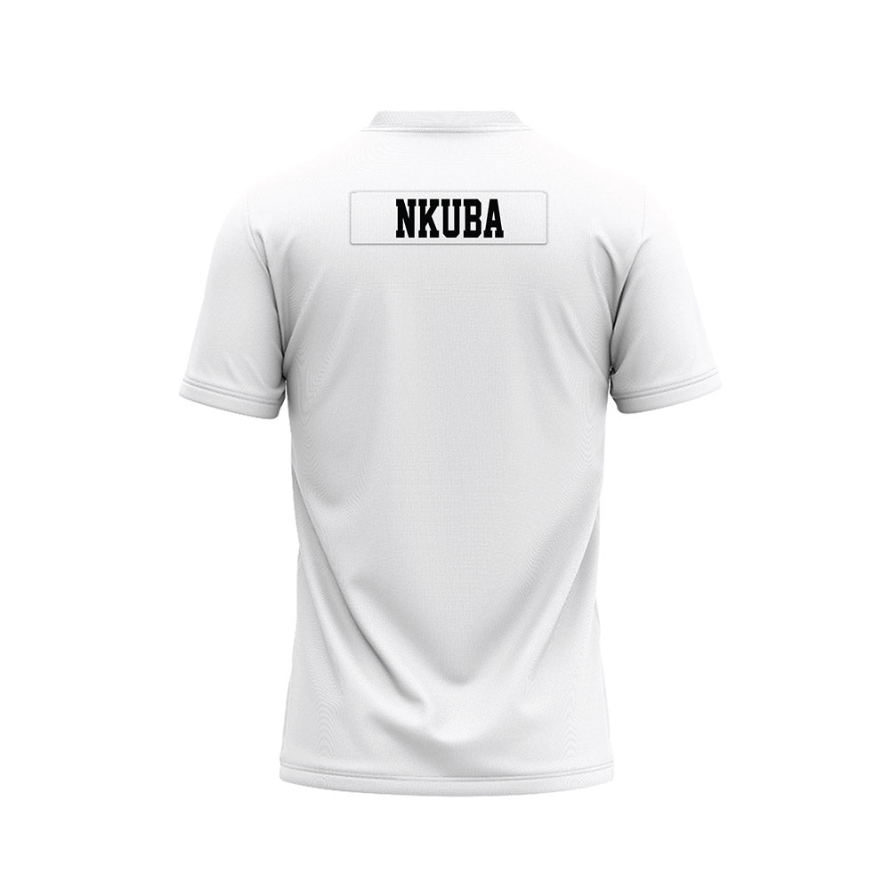 UNLV - NCAA Football : Tony-Louis Nkuba - White Football Jersey-1