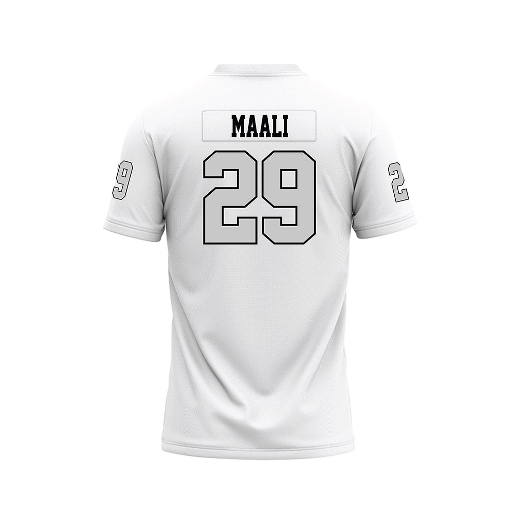 UNLV - NCAA Football : Mohammad Maali - White Football Jersey-1