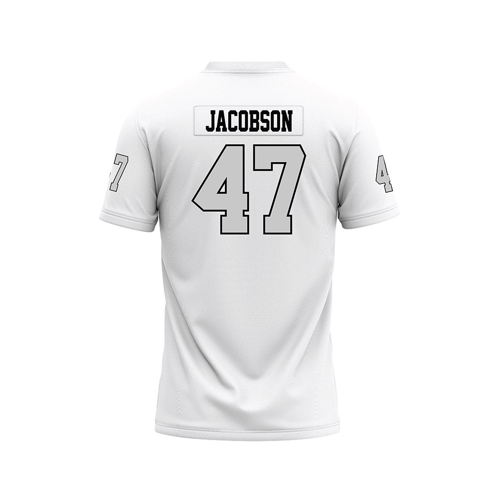 UNLV - NCAA Football : Tyson Jacobson - White Football Jersey-1