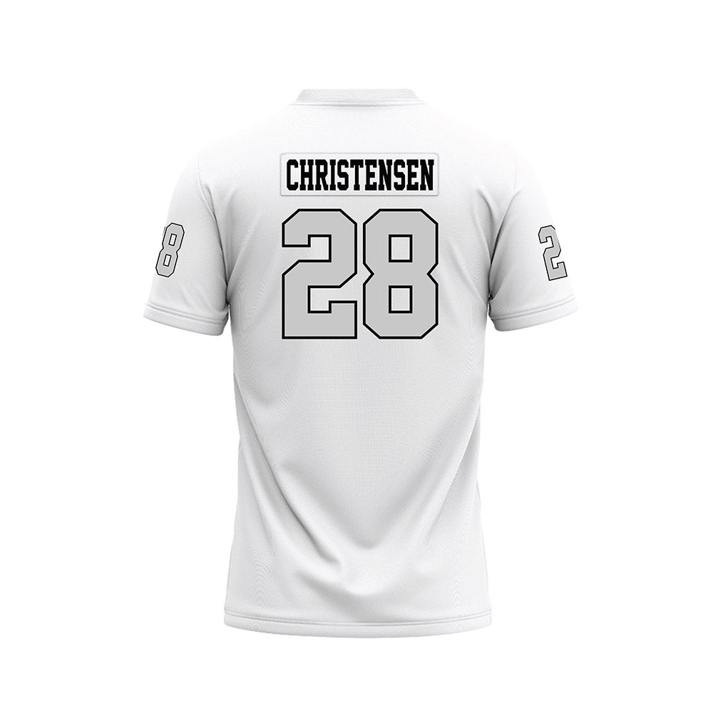 UNLV - NCAA Football : Logan Christensen - White Football Jersey-1