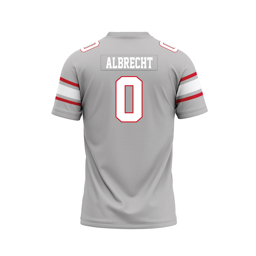 UNLV - NCAA Football : Cole Albrecht - Grey Football Jersey-1