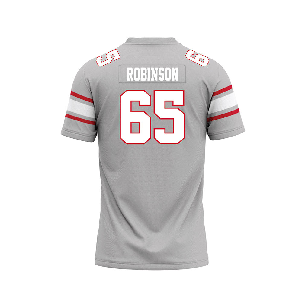 UNLV - NCAA Football : Ace Robinson - Grey Football Jersey-1