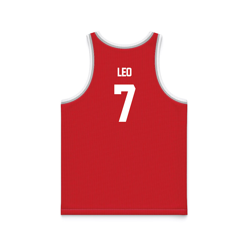 UNLV - NCAA Women's Basketball : Destiny Leo - Red Basketball Jersey-1
