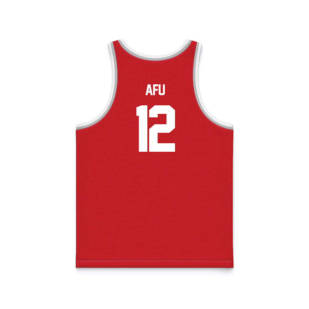 UNLV - NCAA Women's Basketball : Ongolea Afu - Red Basketball Jersey-1