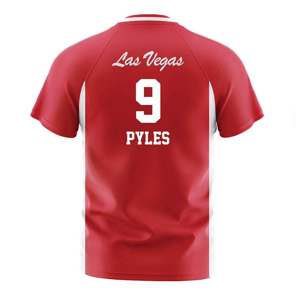 UNLV - NCAA Women's Soccer : Summer Pyles - Red Soccer Jersey-1