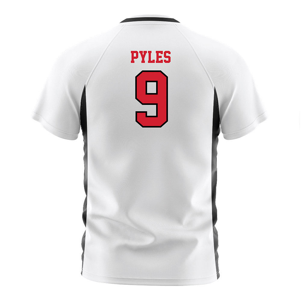 UNLV - NCAA Women's Soccer : Summer Pyles - White Soccer Jersey-1