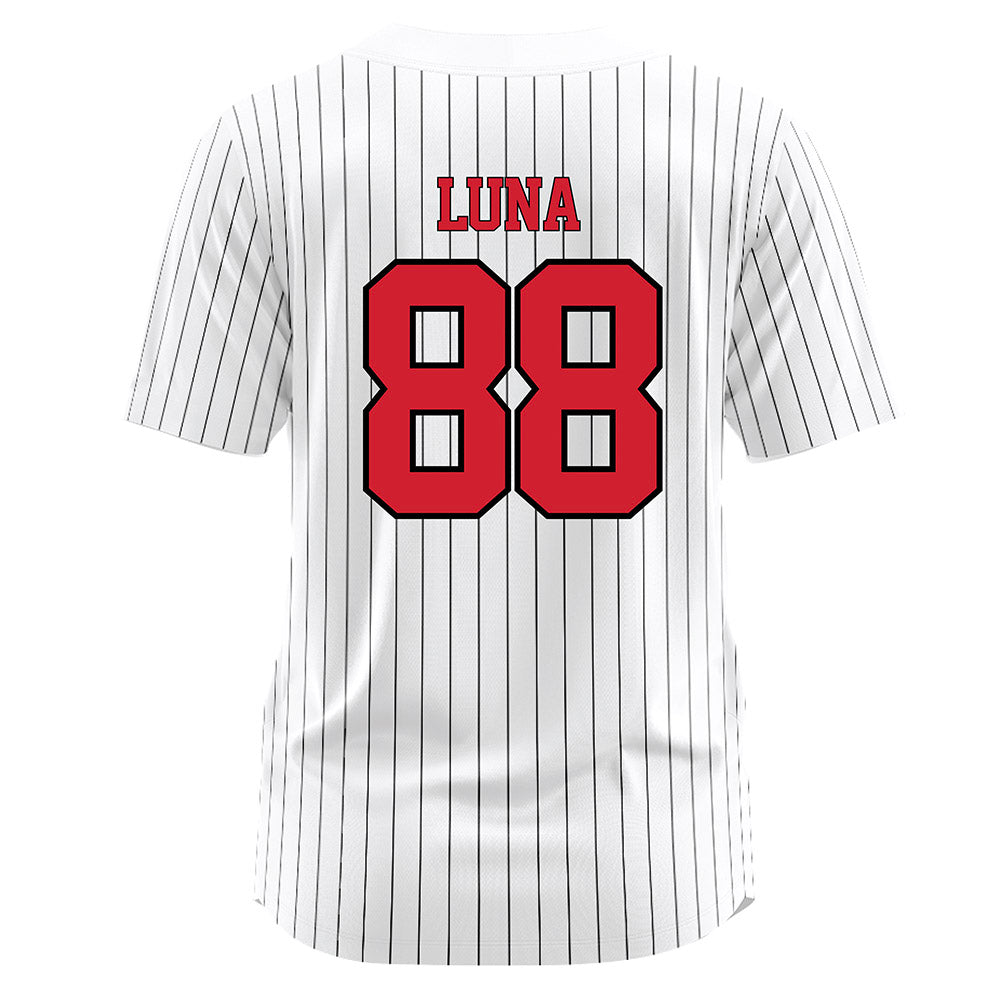 UNLV - NCAA Softball : Soleil Luna - White Pinstripe Jersey-1