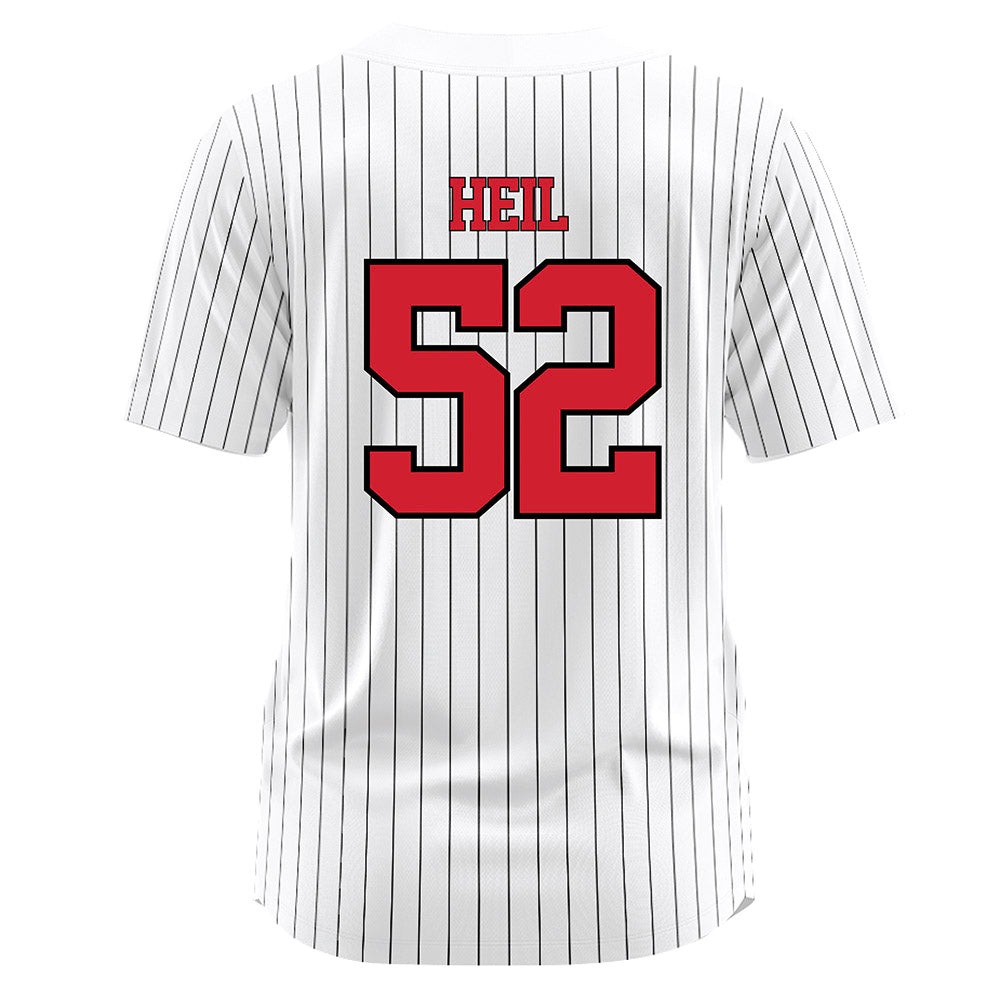 UNLV - NCAA Softball : Brooklyn Heil - White Pinstripe Jersey-1
