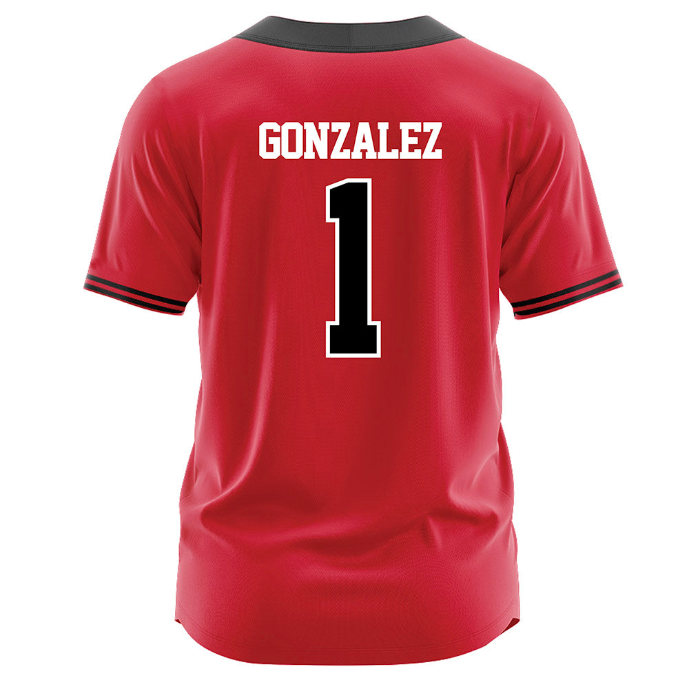 UNLV - NCAA Softball : Lyla Gonzalez - Red Jersey-1