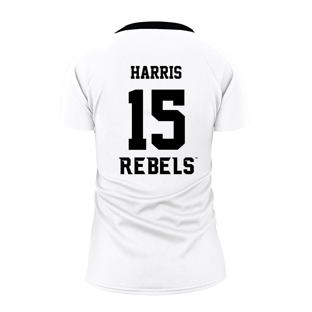 UNLV - NCAA Women's Volleyball : Jaida Harris - White Volleyball Jersey-1