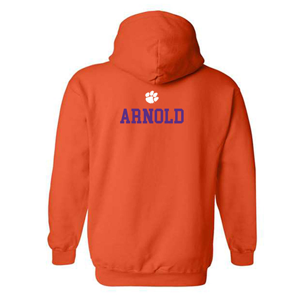 Clemson - NCAA Women's Gymnastics : Molly Arnold - Classic Shersey Hooded Sweatshirt-1