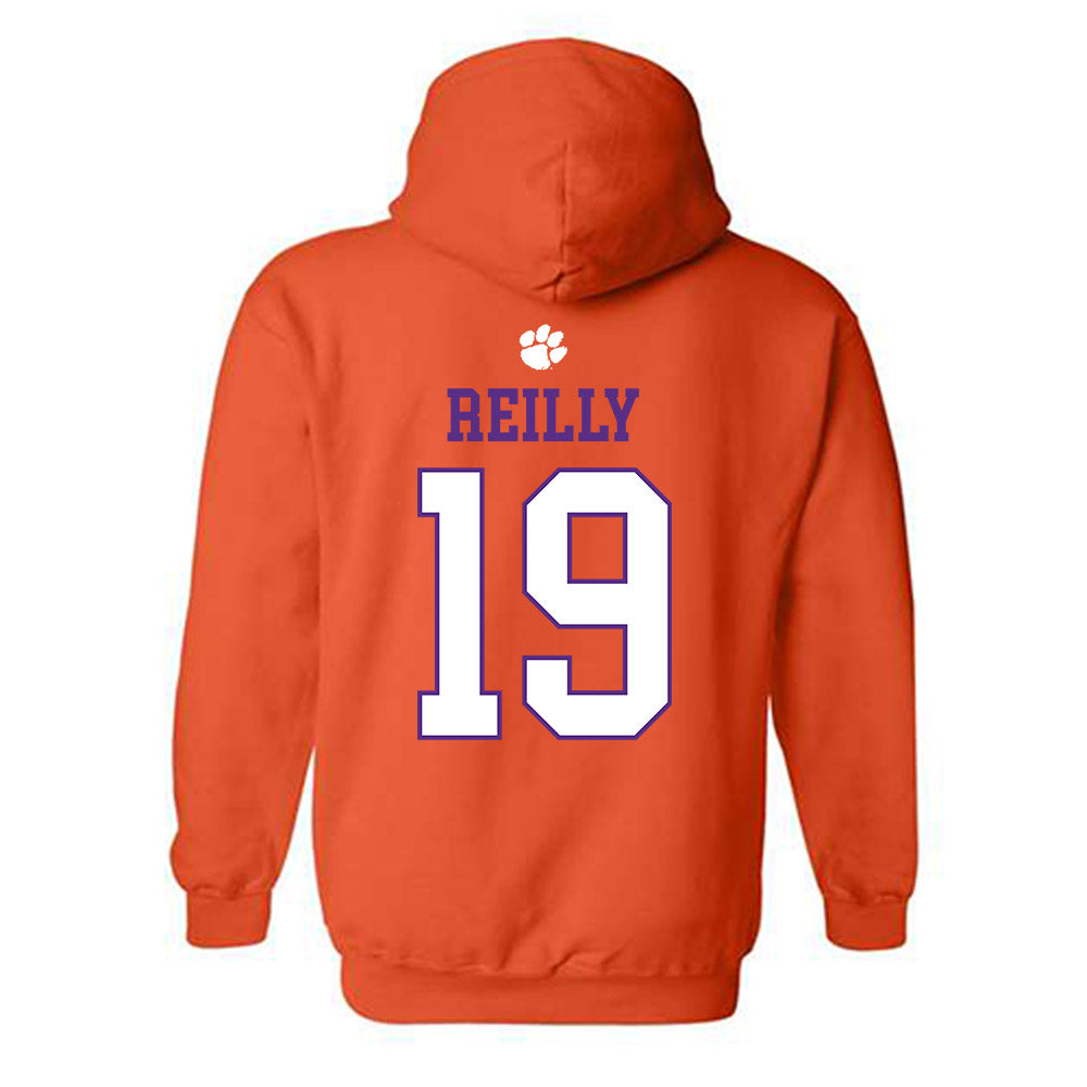 Clemson - NCAA Football : Brayden Reilly - Classic Shersey Hooded Sweatshirt-1